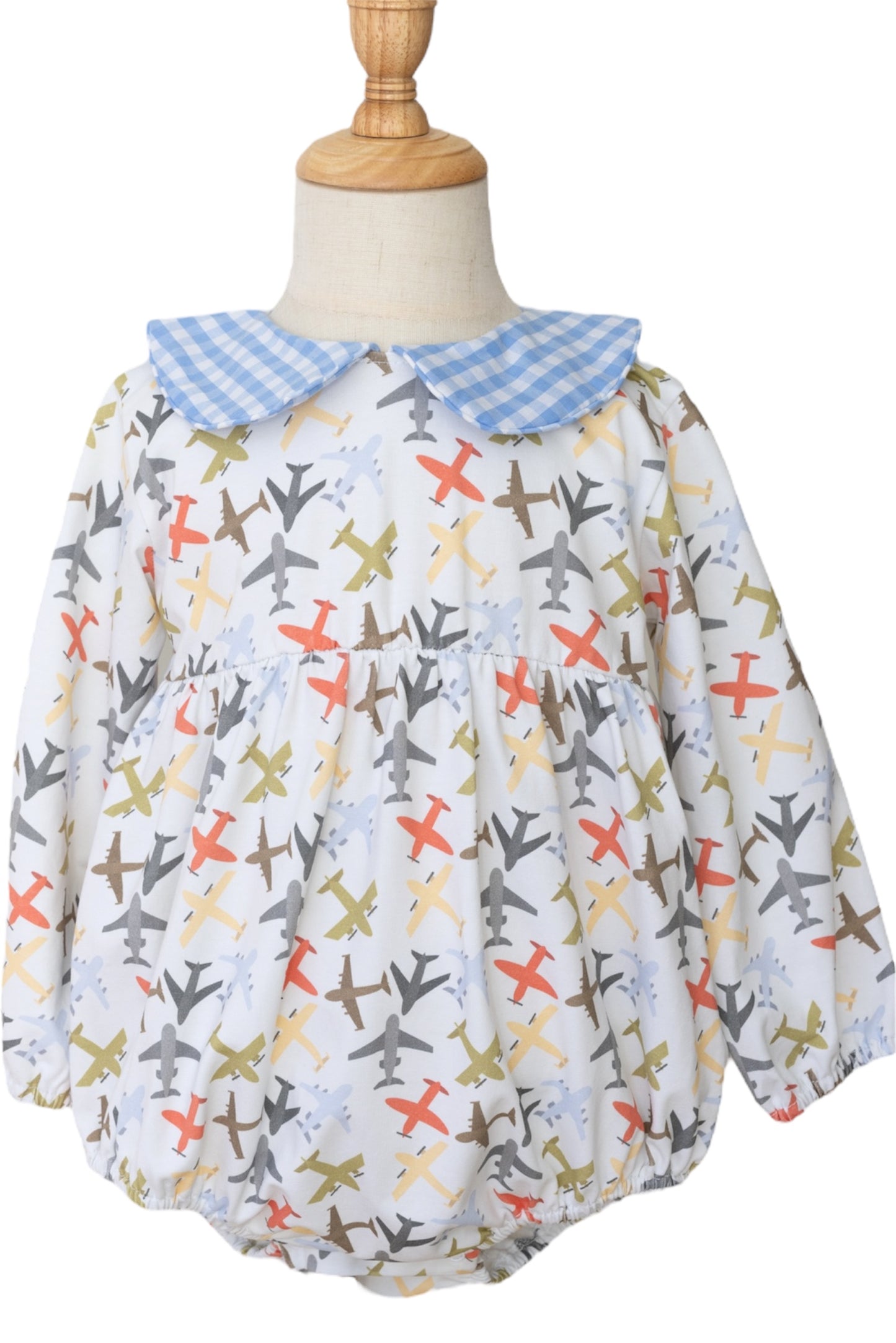 Planes Long Sleeve Bubble