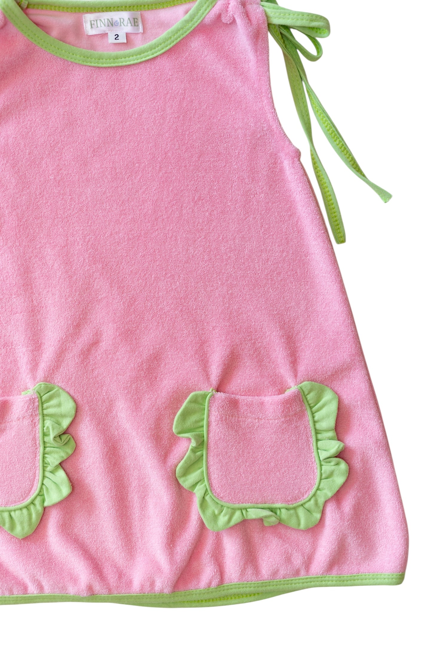 Breezy Bay Pink French Terry Dress