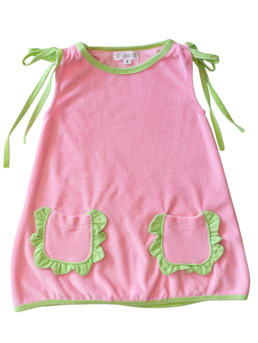 Breezy Bay Pink French Terry Dress