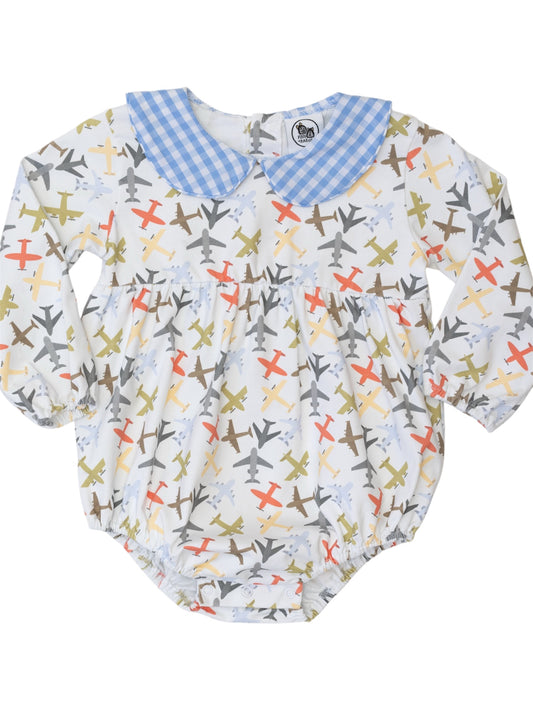 Planes Long Sleeve Bubble