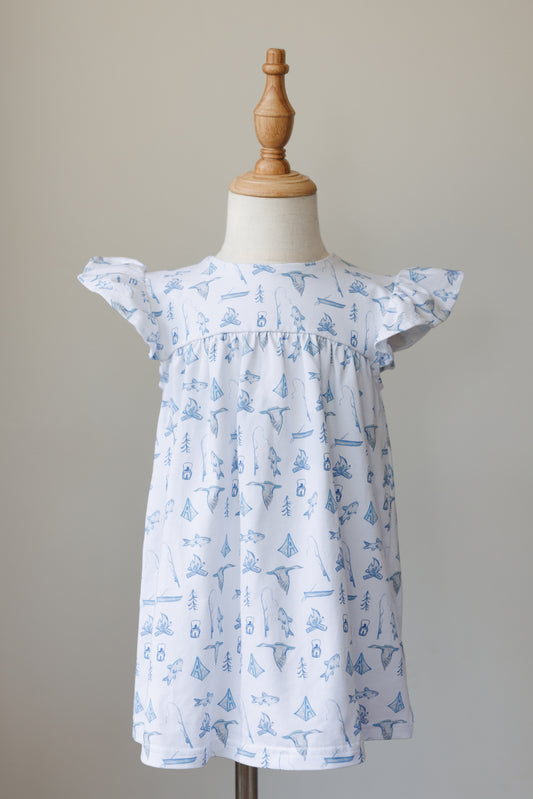 Making Memories Flutter Sleeve Dress